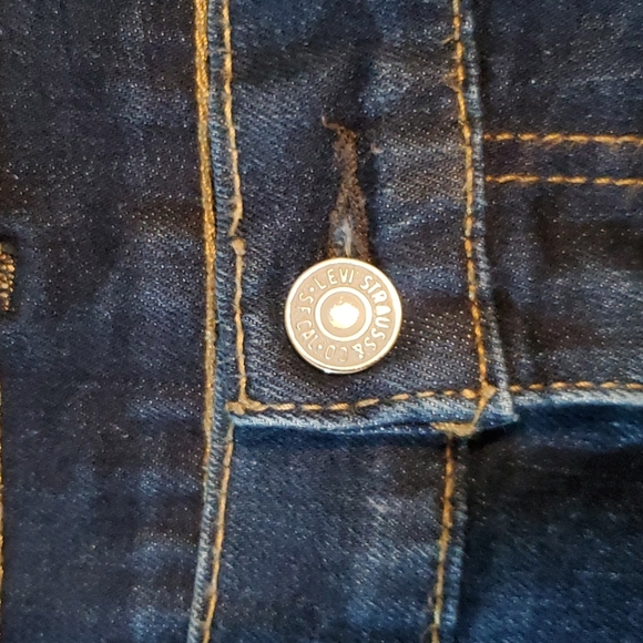 Levi’s Mens Jeans 511 Slim Dark Wash  Denim  33 x 32 (Actual Size-32-1/2"×30") - Picture 8 of 14